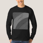 EENVOUDIGE MINIMAAL MODERNE MONOGRAM ELEGANT STIJL T-SHIRT (Voorkant)