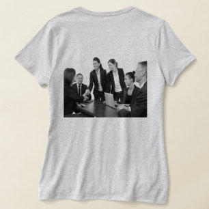 EENVOUDIGE MINIMAAL MODERNE MONOGRAM ELEGANT STIJL T-SHIRT