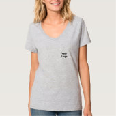 EENVOUDIGE MINIMAAL MODERNE MONOGRAM ELEGANT STIJL T-SHIRT (Voorkant)
