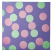 EENVOUDIGE MINIMAAL MODERNE MONOGRAM ELEGANT STIJL TEGELTJE (Voorkant)