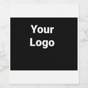 EENVOUDIGE MINIMAAL MODERNE MONOGRAM ELEGANT STIJL WIJN ETIKET