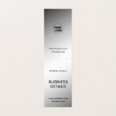 EENVOUDIGE MINIMAAL ONTWERPKaarten Kaart (Binnenkant ongevouwen)