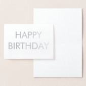 EENVOUDIGE MINIMAAL TEKST blije geboortedag KAART (Display)