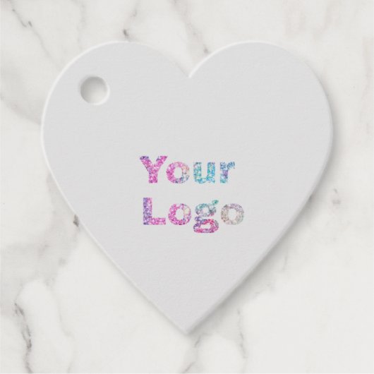 EENVOUDIGE MINIMAAL TEKSTSTIJL BUSINESS LOGO FOLIE BEDANKJES LABELS (Voorkant)