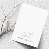 Eenvoudige Minimal Gold Greenery White Earring Dis Visitekaartje