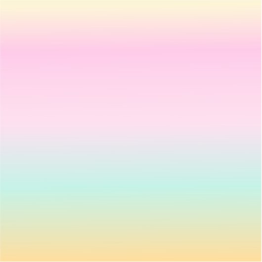 Eenvoudige Minimal Pink Rainbow Girly Post-it® Notes