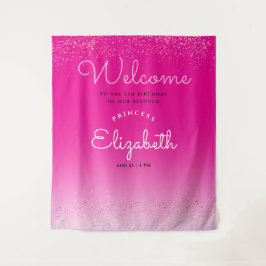 Eenvoudige Minimal Schattigee Girly Roze Wit Kalli Wandkleed