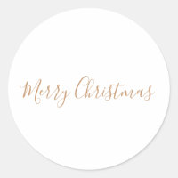 EENVOUDIGE MINIMAL vrolijke kerstKaart