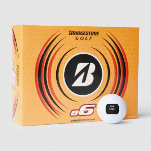 eenvoudige minimale aangepaste aquarel logo websit golfballen