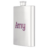 eenvoudige minimale aangepaste naam monogram klass flacon (Links)