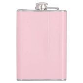 eenvoudige minimale aangepaste pastelgewoonte voor heupfles (Achterkant)