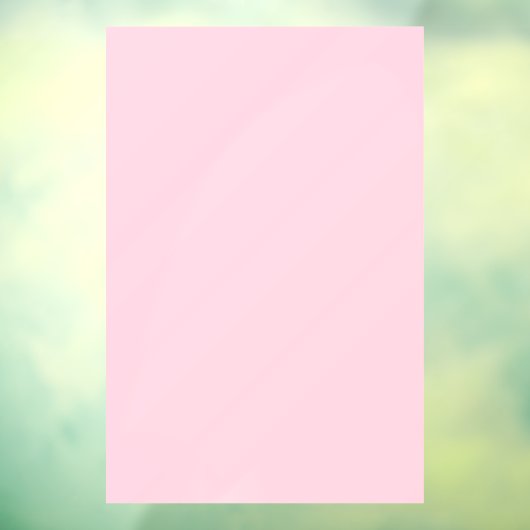 eenvoudige minimale aangepaste pastelgewoonte voor raamsticker (Vel 3)