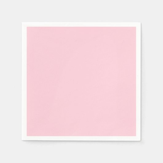 eenvoudige minimale aangepaste pastelgewoonte voor servet (Voorkant)