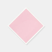 eenvoudige minimale aangepaste pastelgewoonte voor servet (Hoek)