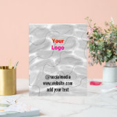 eenvoudige minimale aangepaste waterverf voegt log acryl bord (Huwelijk)