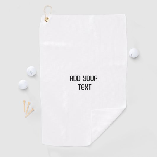 eenvoudige minimale aangepaste waterverf voegt log golfhanddoek (Insitu)