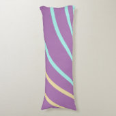 eenvoudige minimale aangepaste waterverf voegt log lichaamskussen (Voorkant Verticaal)