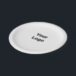 eenvoudige minimale aangepaste waterverf voegt log papieren bordje<br><div class="desc">Ontwerp</div>