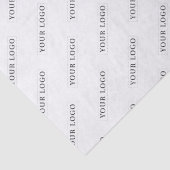 Eenvoudige minimale aangepaste zakelijke Logo Tissuepapier (Detail)