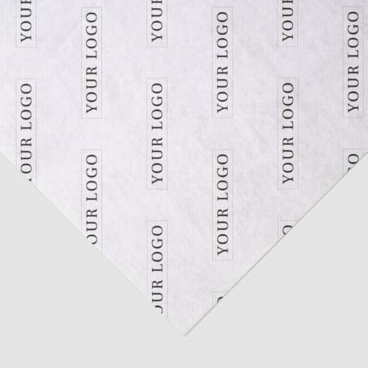 Eenvoudige minimale aangepaste zakelijke Logo Tissuepapier (Detail)