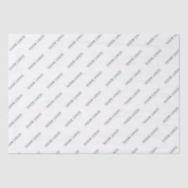 Eenvoudige minimale aangepaste zakelijke Logo Tissuepapier