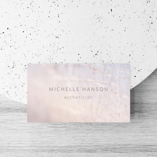 Eenvoudige minimale Abstracte neutrale foto van Sh Visitekaartje