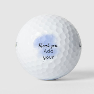 eenvoudige minimale add yt text foto thank you wat golfballen