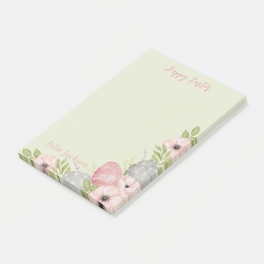 Eenvoudige minimale basisPasen Post-it® Notes (Schuin)