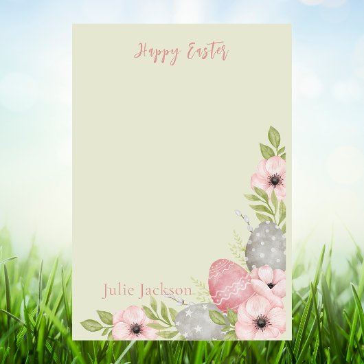 Eenvoudige minimale basisPasen Post-it® Notes