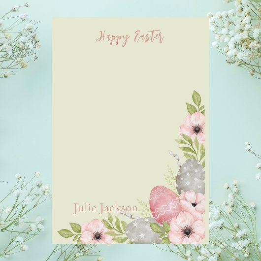 Eenvoudige minimale basisPasen Post-it® Notes