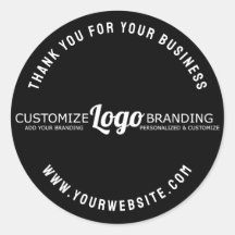 Eenvoudige minimale bedrijfsbedrijfscyclus — zwart