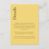 Eenvoudige minimale citroendruppel Citrusgeel Deta Informatiekaartje (Voorkant)