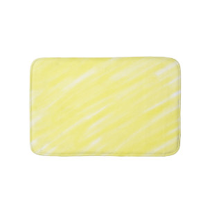 eenvoudige minimale effen kleur aangepaste gele pa badmat