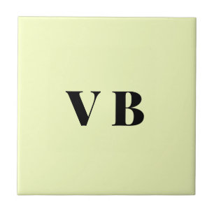 eenvoudige minimale effen kleur aangepaste pastel tegeltje