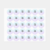 Eenvoudige minimale elegant voegt jouw tekst-aange labels (Vel)