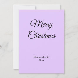 Eenvoudige minimale elegante voeg uw tekst kerstli