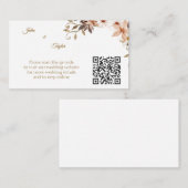 Eenvoudige minimale envelopkaart informatiekaartje (Voorkant / Achterkant)