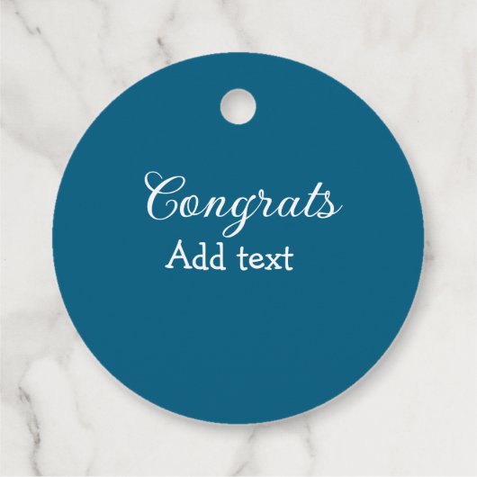 Eenvoudige minimale felicitaties afstuderen voeg u bedankjes labels (Achterkant)