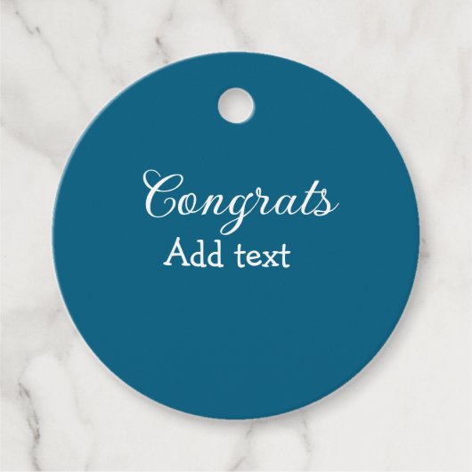 Eenvoudige minimale felicitaties afstuderen voeg u bedankjes labels (Voorkant)