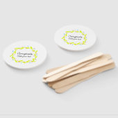 Eenvoudige minimale felicitaties afstuderen voeg u handwaaier (Niet-gemonteerd)