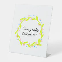 Eenvoudige minimale felicitaties afstuderen voeg u