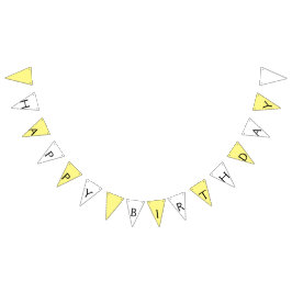 eenvoudige, minimale gefeliciteerde verjaardag KLA Vlaggetjes