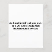 Eenvoudige, minimale grijze witte koelkast die we flyer (Achterkant)