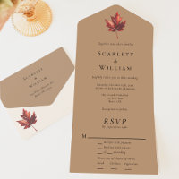 Eenvoudige minimale Herfst Terracotta Entree RSVP