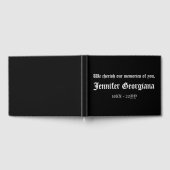 Eenvoudige, minimale herinneringen-gids gastenboek (Volledig)