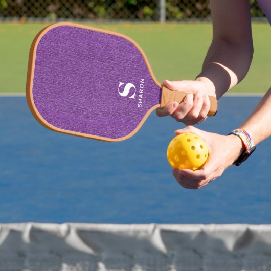 Eenvoudige minimale Initialen voor moderne basisna Pickleball Paddle (Insitu)