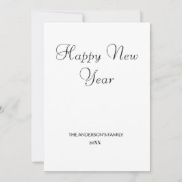 eenvoudige, minimale jouw tekst voor een nieuw jaa