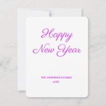 eenvoudige, minimale jouw tekst voor een nieuw jaa