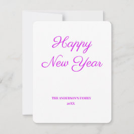 eenvoudige, minimale jouw tekst voor een nieuw jaa