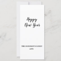 eenvoudige, minimale jouw tekst voor een nieuw jaa